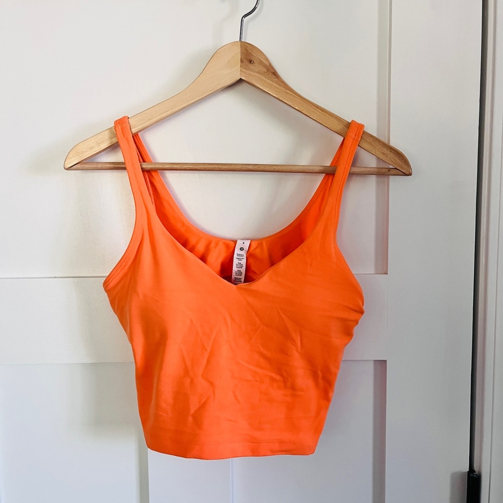 V-Neck Align Tank Cropped